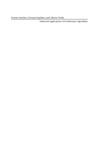 Industrial Applications of Evolutionary Algorithms