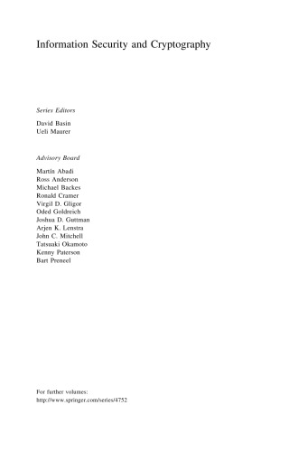 Fault Analysis in Cryptography