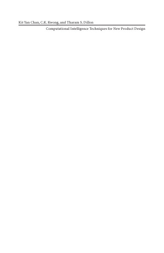 Computational Intelligence Techniques for New Product Design