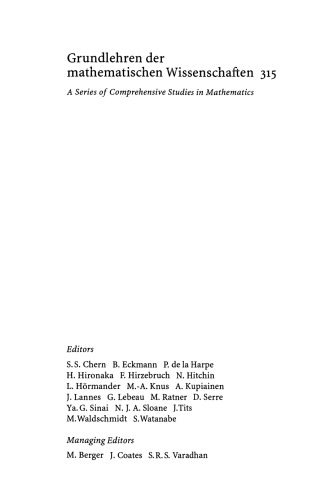Algebraic Complexity Theory: With the Collaboration of Thomas Lickteig