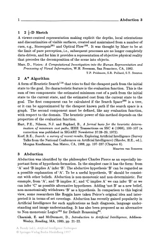 Artificial Intelligence Techniques: A Comprehensive Catalogue