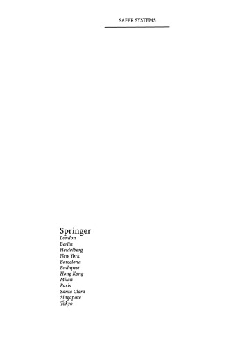 Safer Systems: Proceedings of the Fifth Safety-critical Systems Symposium, Brighton 1997