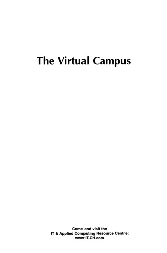 The Virtual Campus: Trends for higher education and training