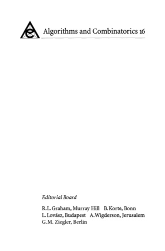 Probabilistic Methods for Algorithmic Discrete Mathematics