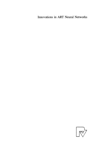 Innovations in ART Neural Networks