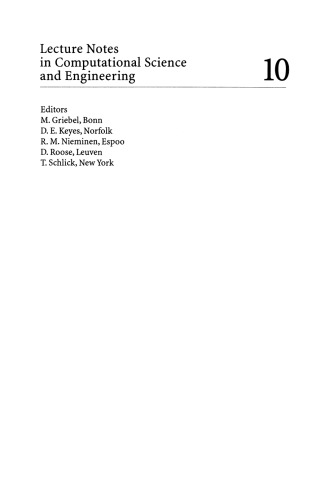 Advances in Software Tools for Scientific Computing