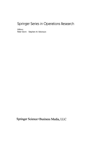 Discrete-Event Simulation: Modeling, Programming, and Analysis