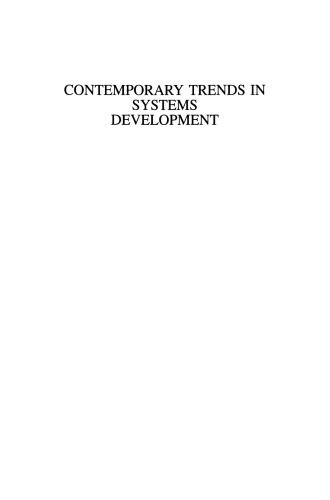 Contemporary Trends in Systems Development