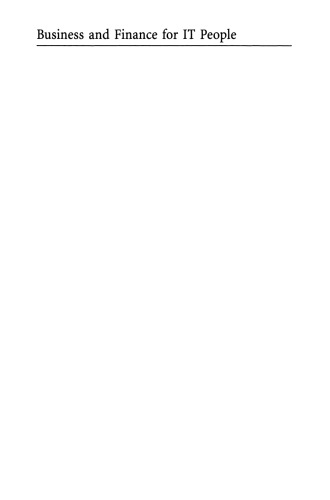 Business and Finance for IT People