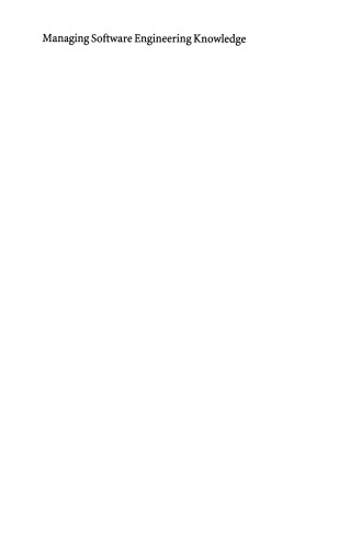 Managing Software Engineering Knowledge