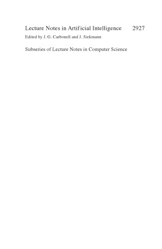 Multi-Agent-Based Simulation III: 4th International Workshop, MABS 2003, Melbourne, Australia, July 14, 2003. Revised Papers