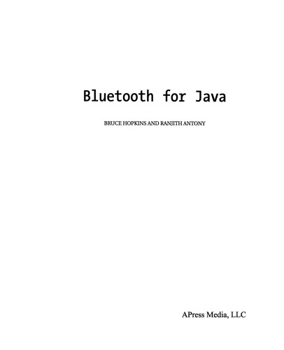 Bluetooth for Java