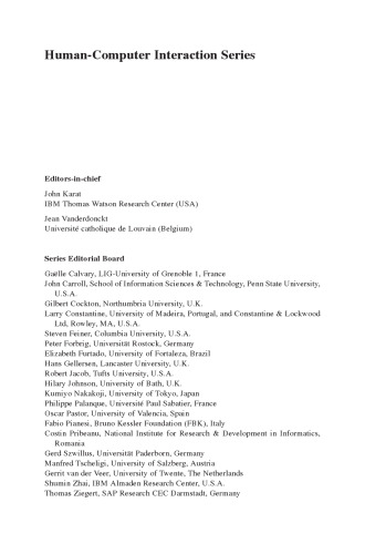 Whole Body Interaction