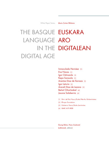 The Basque Language in the Digital Age