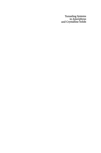 Tunneling Systems in Amorphous and Crystalline Solids