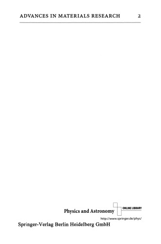 Advances in Scanning Probe Microscopy