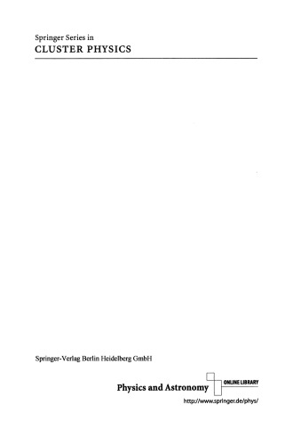 Metal Clusters at Surfaces: Structure, Quantum Properties, Physical Chemistry