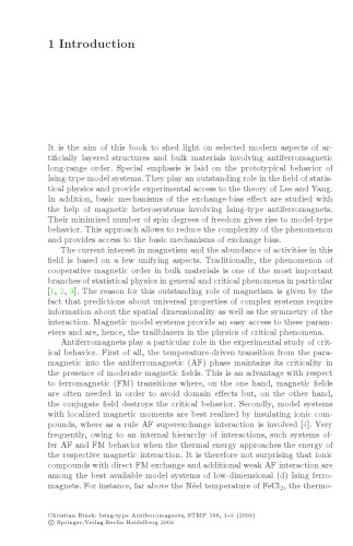 Ising-type Antiferromagnets: Model Systems in Statistical Physics and in the Magnetism of Exchange Bias