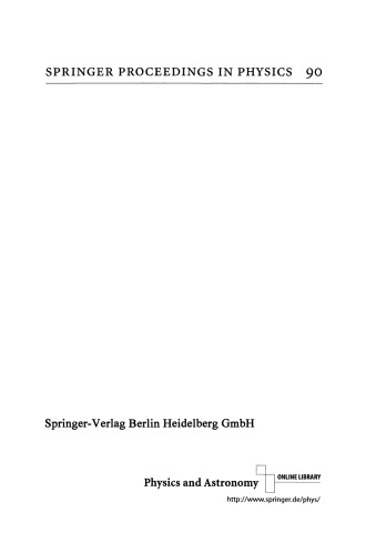 Computer Simulation Studies in Condensed-Matter Physics XV: Proceedings of the Fifteenth Workshop Athens, GA, USA, March 11–15, 2002