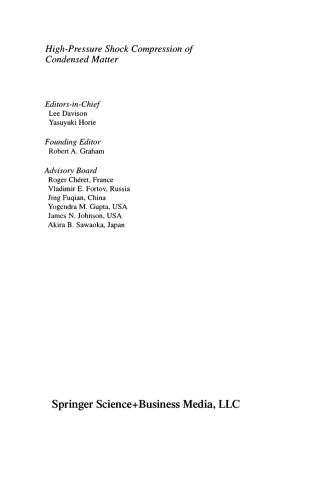 High-Pressure Shock Compression of Solids VI: Old Paradigms and New Challenges