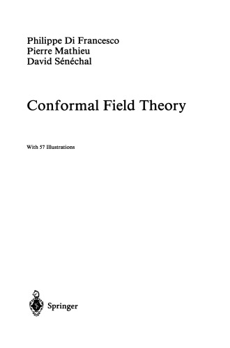 Conformal Field Theory