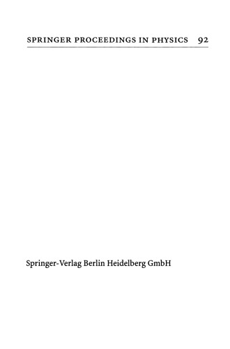 Beyond the Desert 2003: Proceedings of the Fourth Tegernsee International Conference on Particle Physics Beyond the Standard Model, BEYOND 2003, Castle Ringberg, Tegernsee, Germany, 9–14 June 2003
