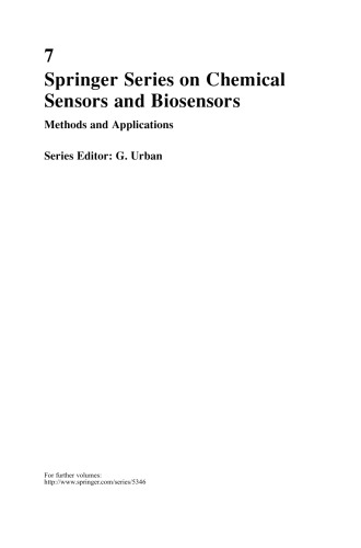 Optical Guided-wave Chemical and Biosensors I