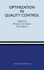 Optimization in Quality Control