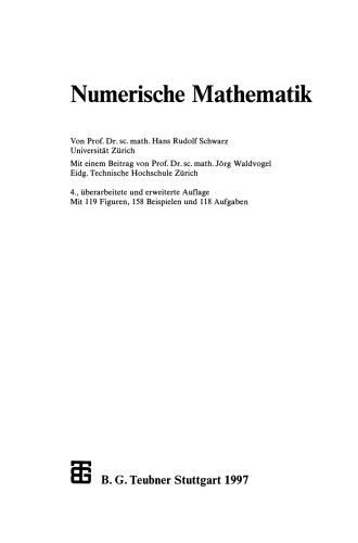 Numerische Mathematik