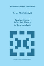 Applications of Point Set Theory in Real Analysis