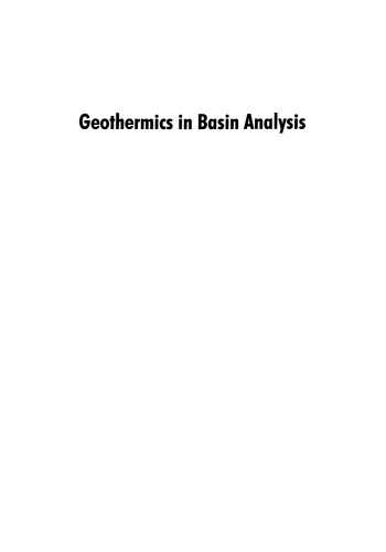 Geothermics in Basin Analysis