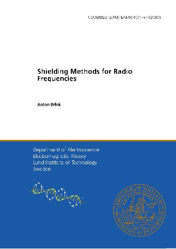 Shielding methods for radio frequencies