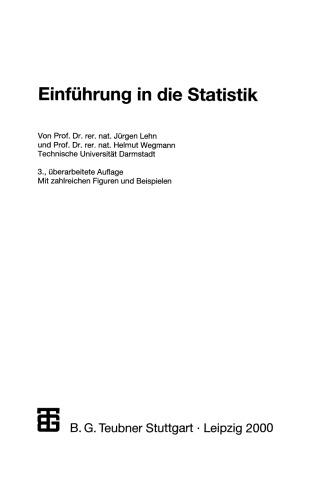 Einführung in die Statistik