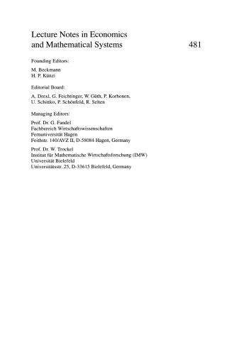 Optimization: Proceedings of the 9th Belgian-French-German Conference on Optimization Namur, September 7–11, 1998
