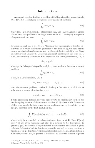 Moment Theory and Some Inverse Problems in Potential Theory and Heat Conduction