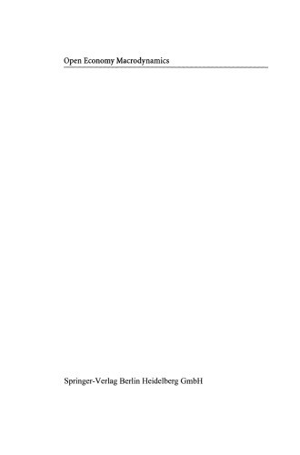 Open Economy Macrodynamics: An Integrated Disequilibrium Approach