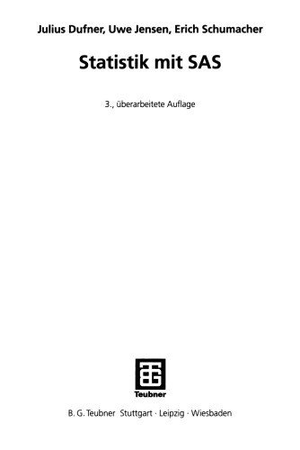 Statistik mit SAS