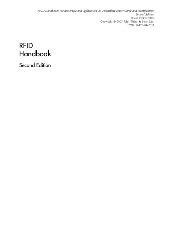 RFID handbook