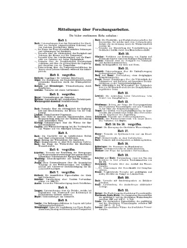 Mitteilungen über Forschungsarbeiten auf dem Gebiete des Ingenieurwesens: insbesondere aus den Laboratorien der technischen Hochschulen