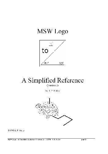 MSW Logo.A simplified reference