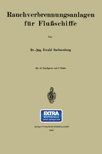Rauchverbrennungsanlagen für Flußschiffe