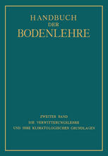 Die Verwitterungslehre und ihre Klimatologischen Grundlagen