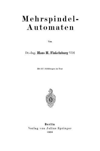 Mehrspindel-Automaten