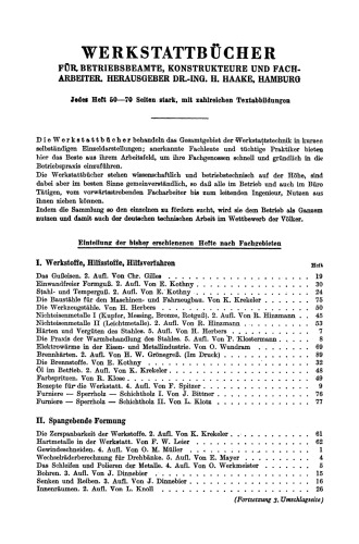 Das Schleifen und Polieren der Metalle
