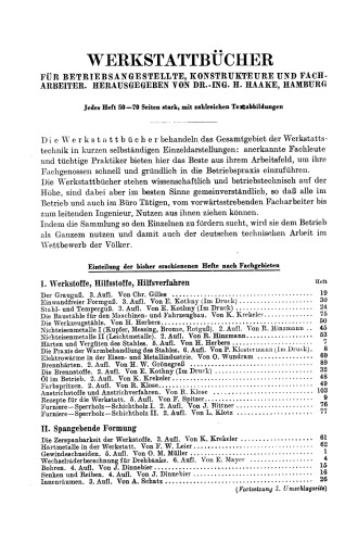 Anstrichstoffe und Anstrichverfahren: mit besonderer Berücksichtigung der Untergrund- und Zwischengrundbehandlung Heft 103