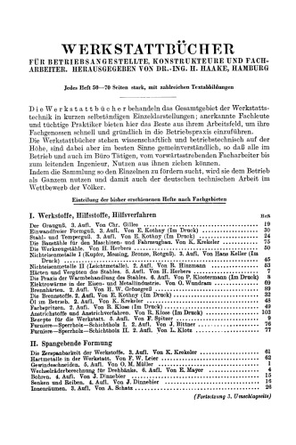 Feinstarbeit, Rechnen und Messen im Lehren-, Vorrichtungs- und Werkzeugbau