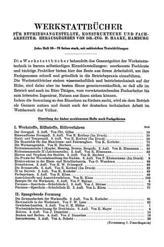 Einbau und Wartung der Wälzlager