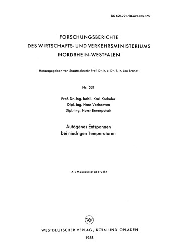 Autogenes Entspannen bei niedrigen Temperaturen