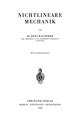 Nichtlineare Mechanik