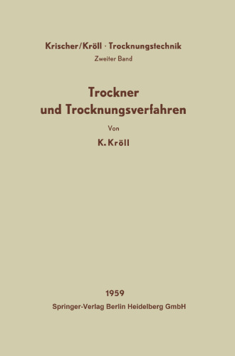 Trockner und Trocknungsverfahren